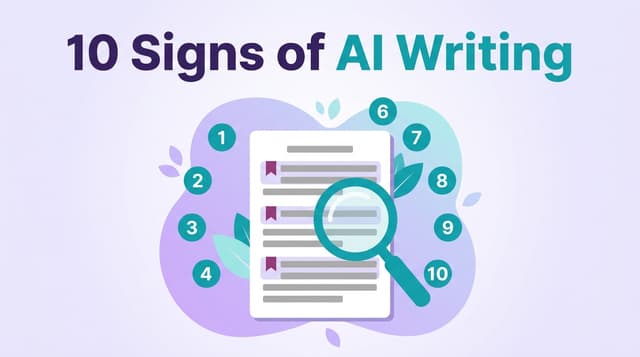 10 Signs of AI Writing That Get Flagged (and How to Fix)