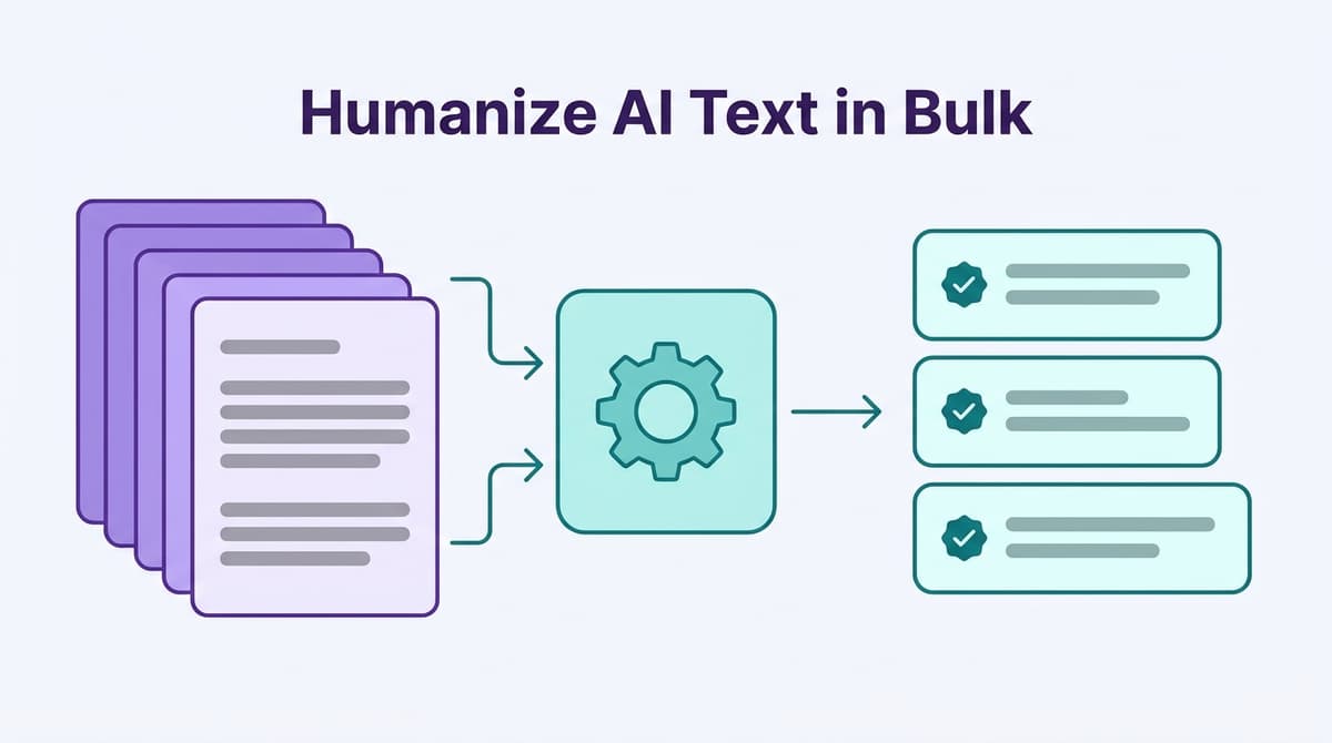How to Humanize AI Text in Bulk: Workflow for Teams