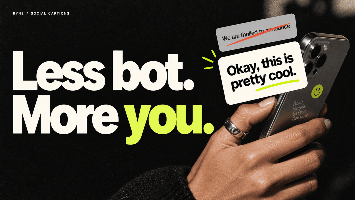 How to Humanize AI Social Media Captions Without Sounding Robotic